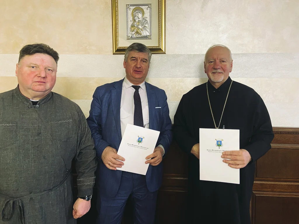 Селищна рада підписала меморандум про співпрацю з Івано-Франківською Архієпархією УГКЦ