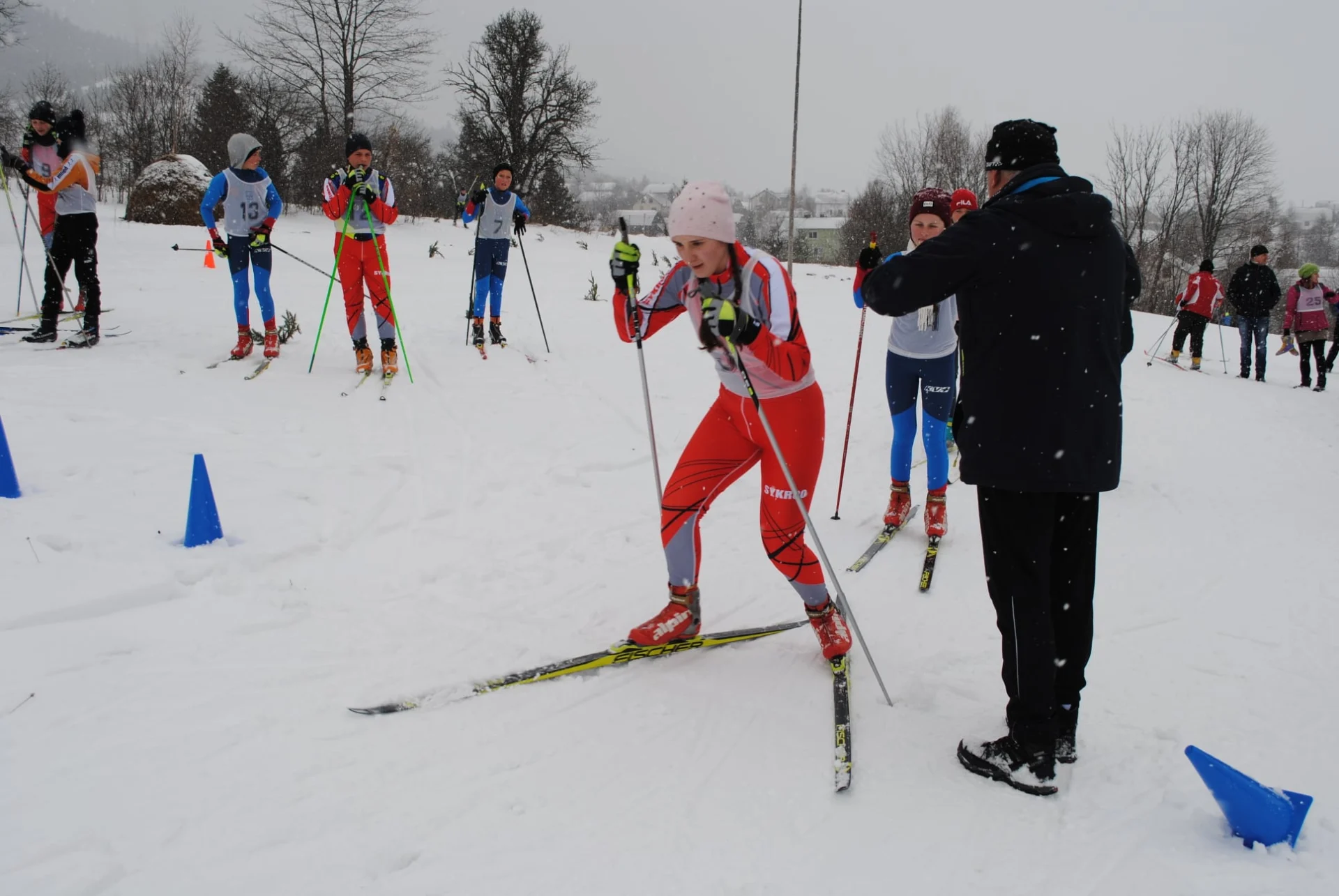 У Богрівці відбулася першість Солотвинської ДЮСШ з лижних гонок.