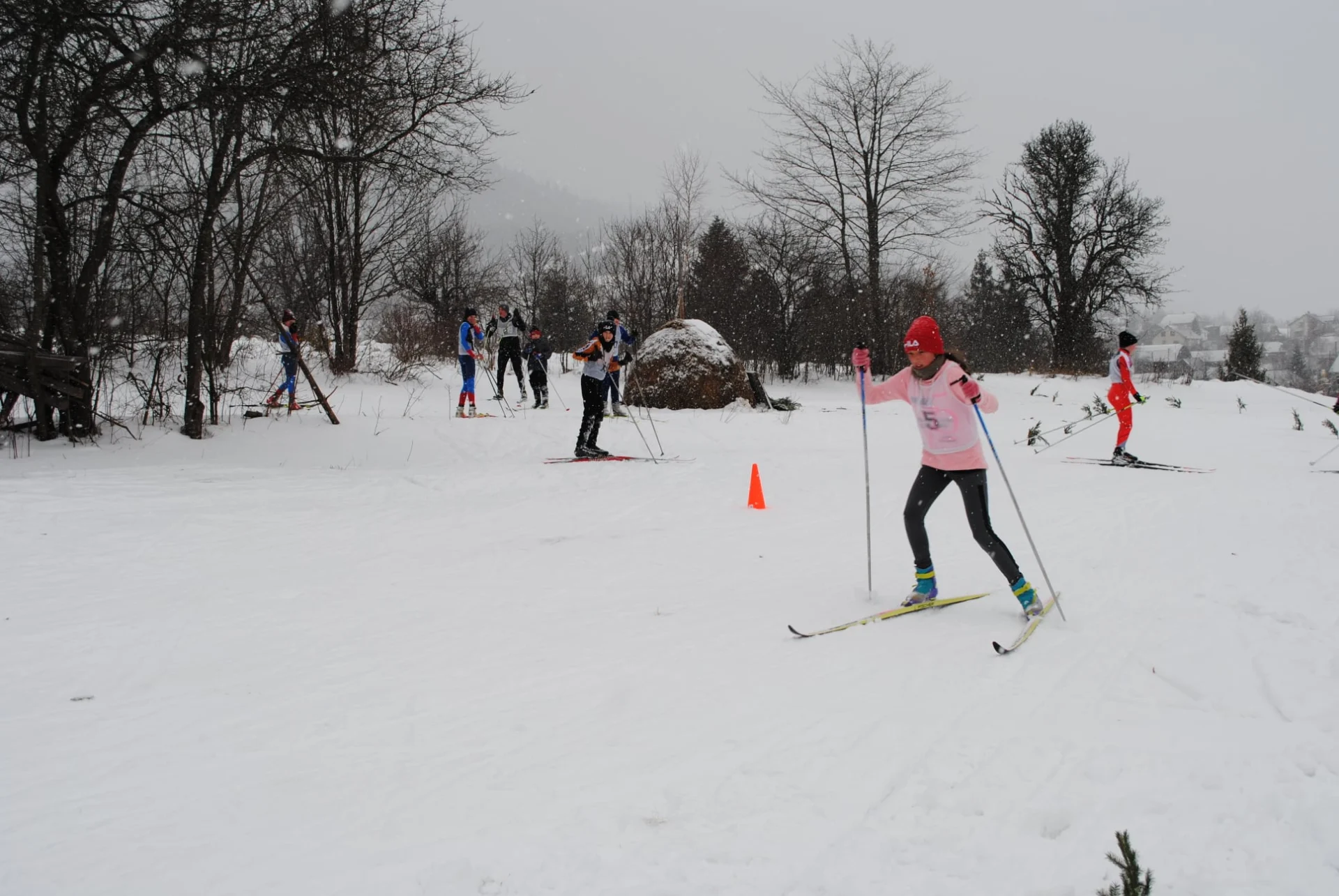 У Богрівці відбулася першість Солотвинської ДЮСШ з лижних гонок.