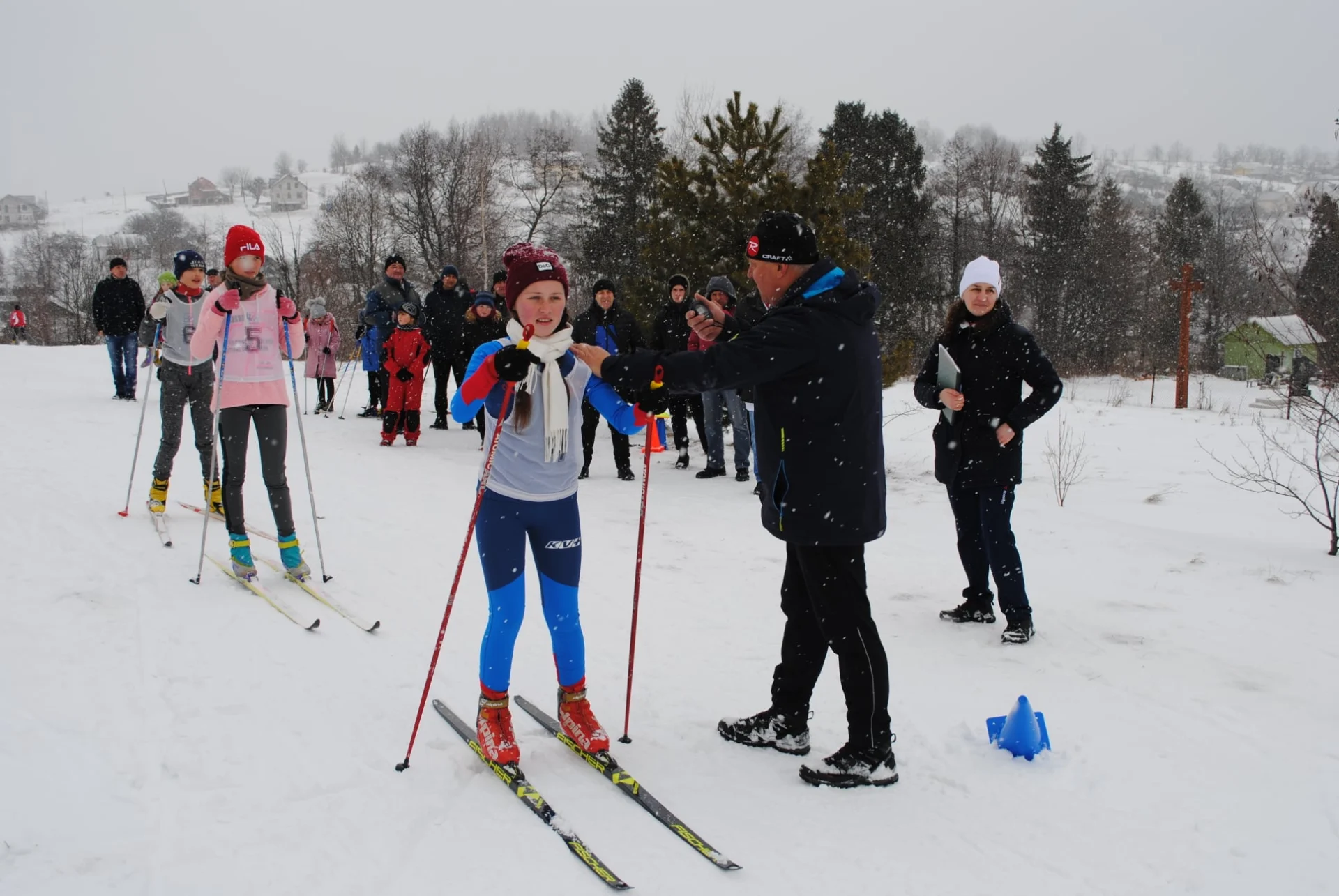 У Богрівці відбулася першість Солотвинської ДЮСШ з лижних гонок.
