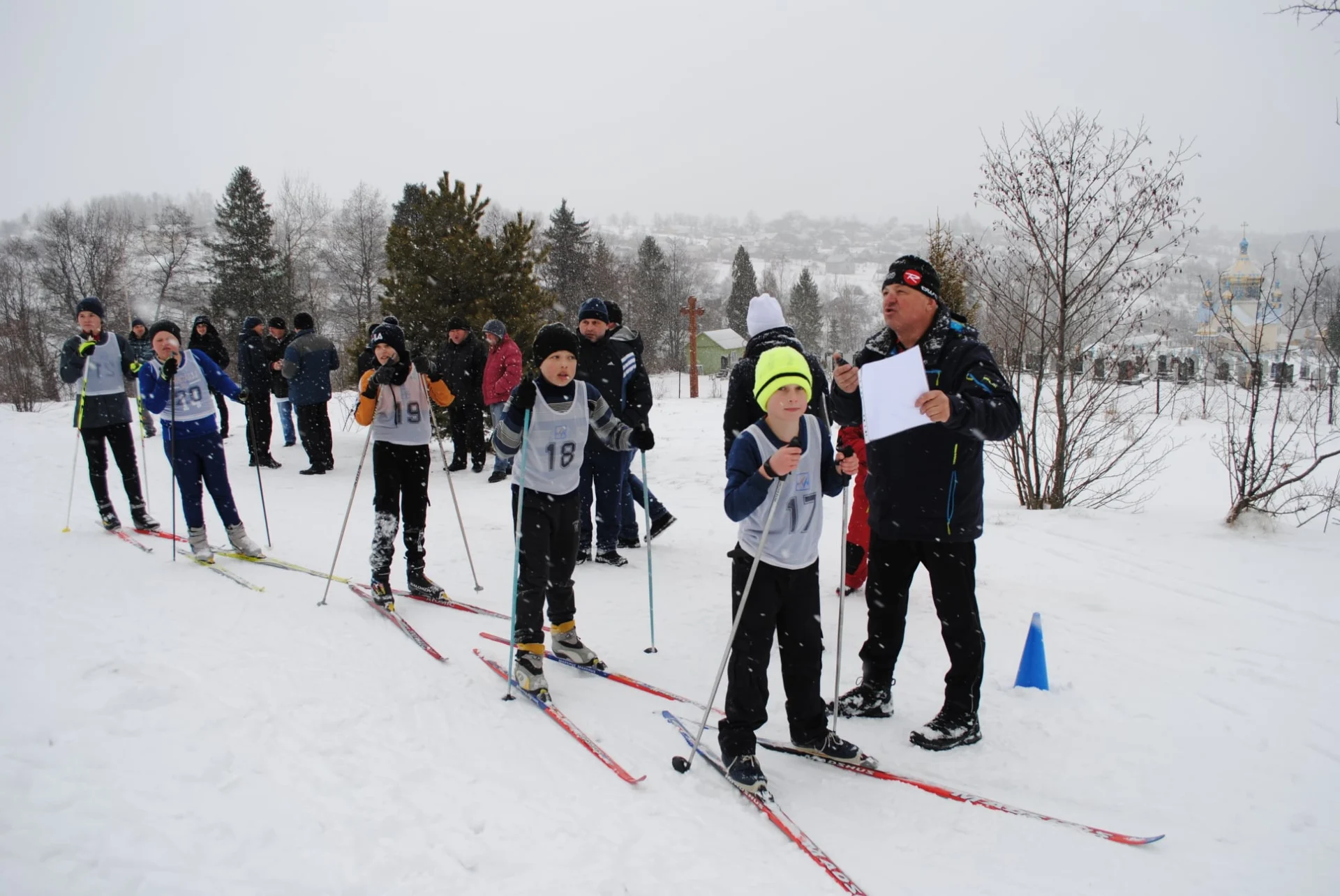 У Богрівці відбулася першість Солотвинської ДЮСШ з лижних гонок.