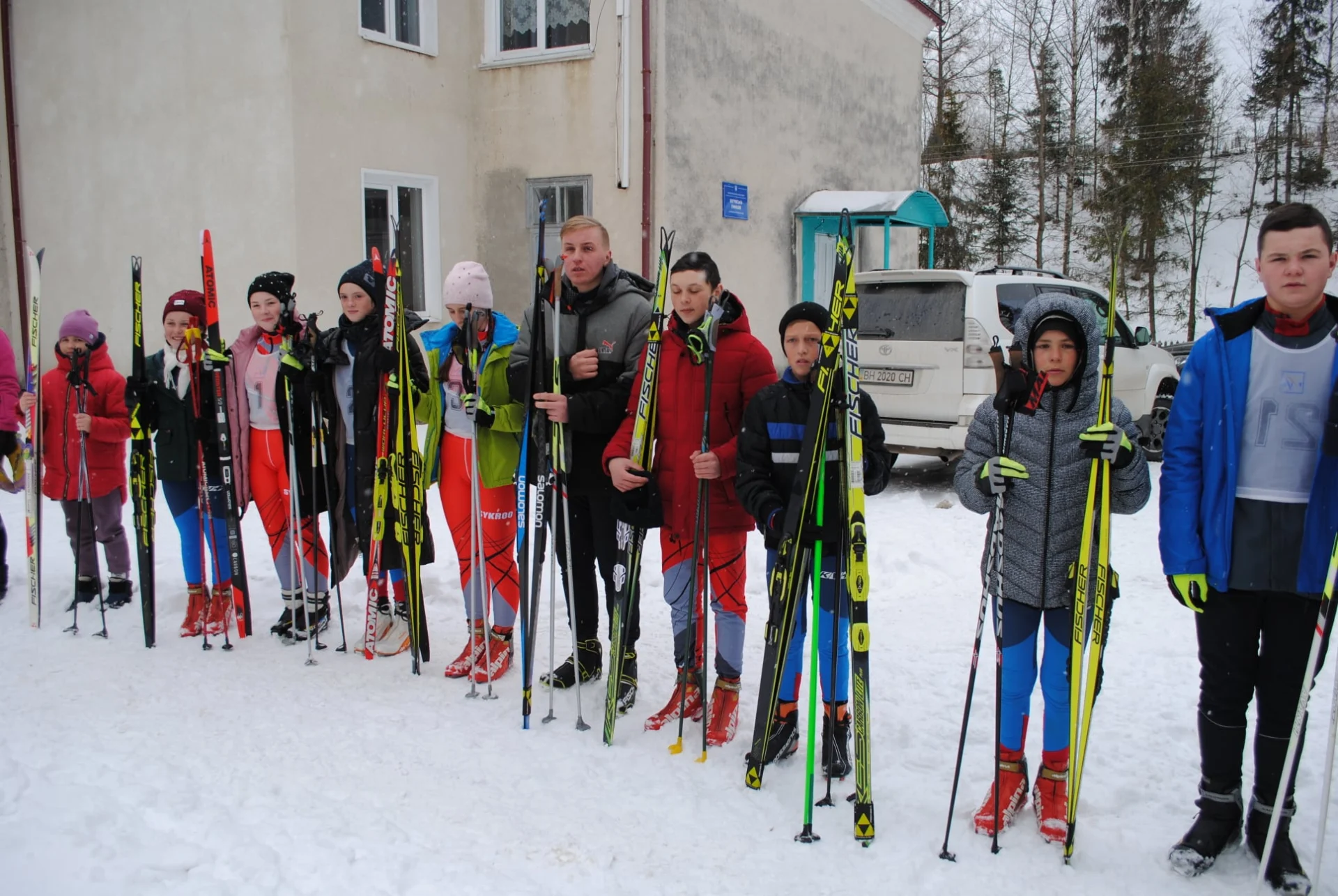 У Богрівці відбулася першість Солотвинської ДЮСШ з лижних гонок.