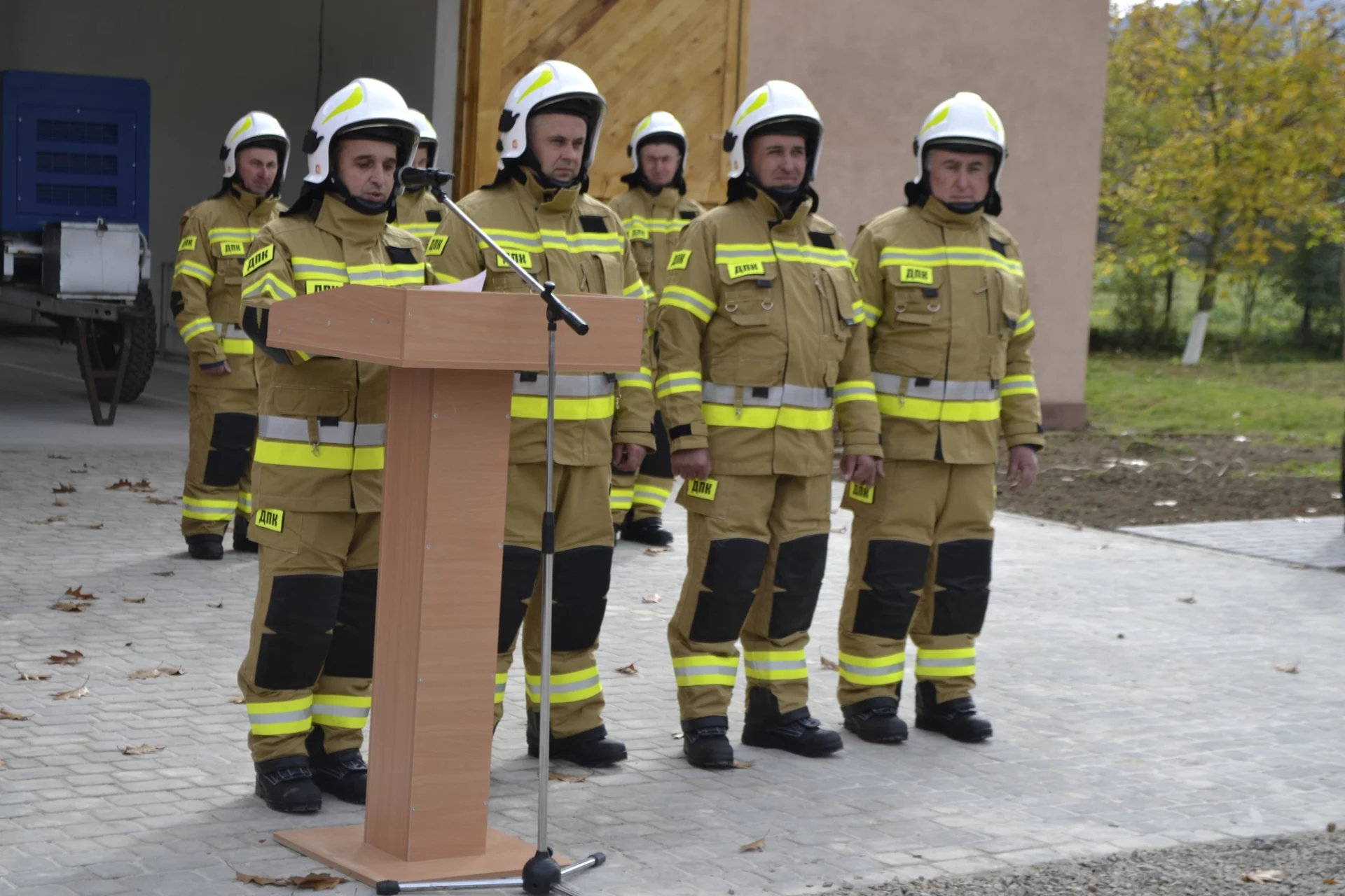 У Солотвинській територіальній громаді відкрили ще один підрозділ місцевої пожежної команди.