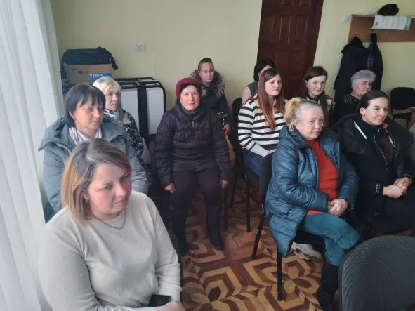 В Солотвинській територіальній громаді відбулася інформаційна сесія проєкту «Добробут мешканців – традиція Прикарпаття»