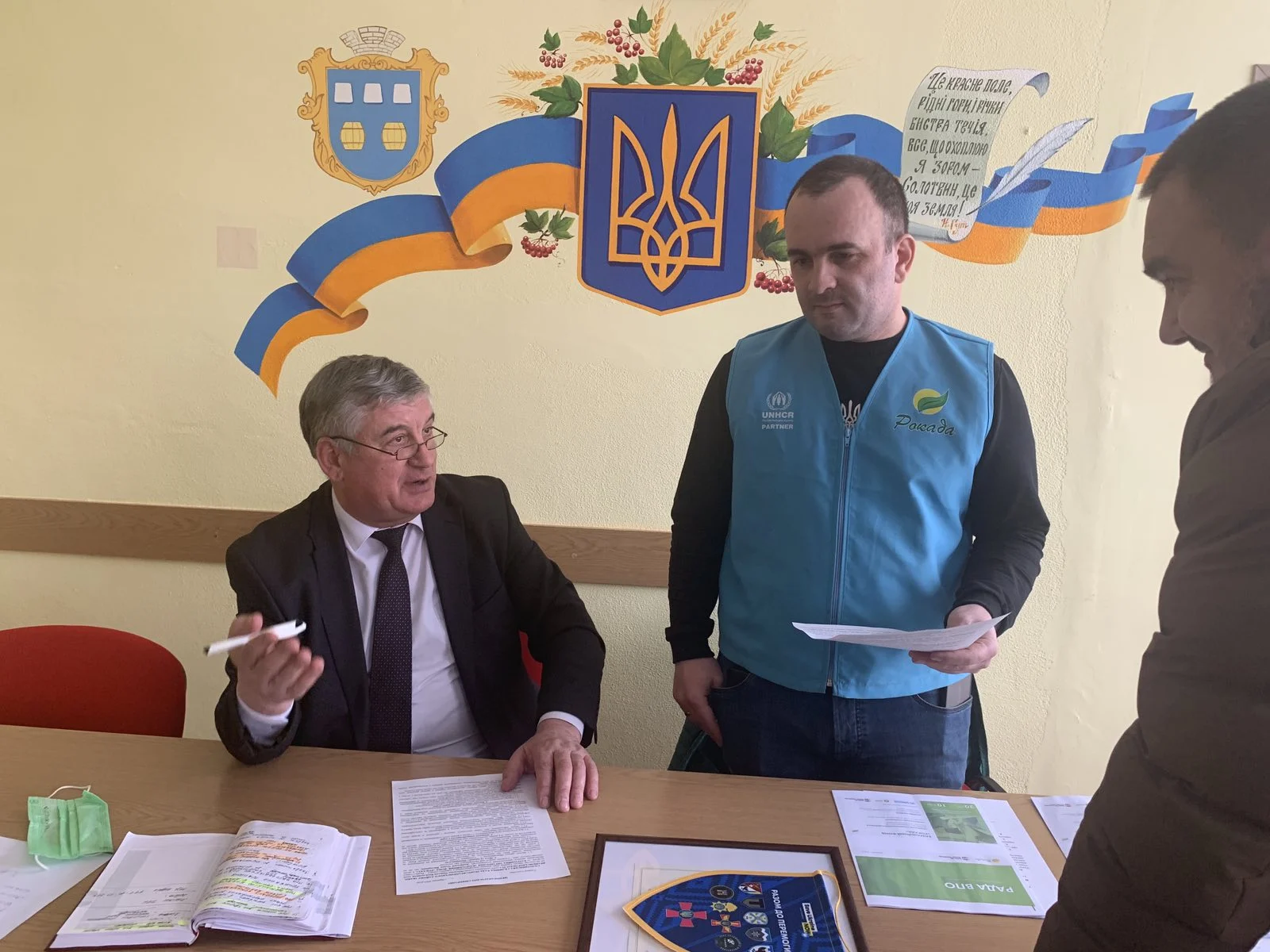 Голова громади Манолій Піцуряк підписав Меморандум про співпрацю між Солотвинською селищною радою та Благодійною організацією «Благодійний Фонд Рокада».