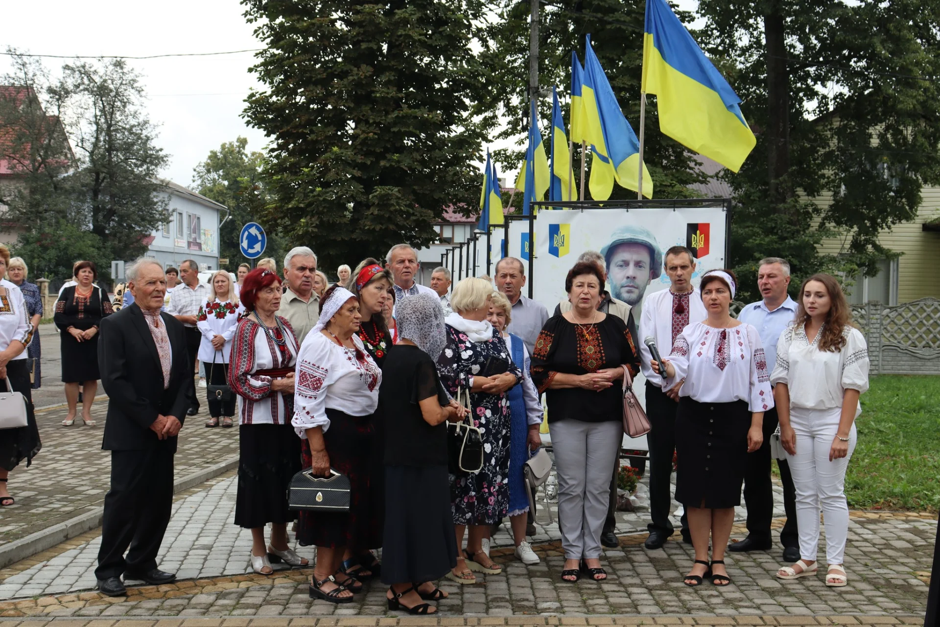 У Солотвинській громаді відбулося пам'ятне віче