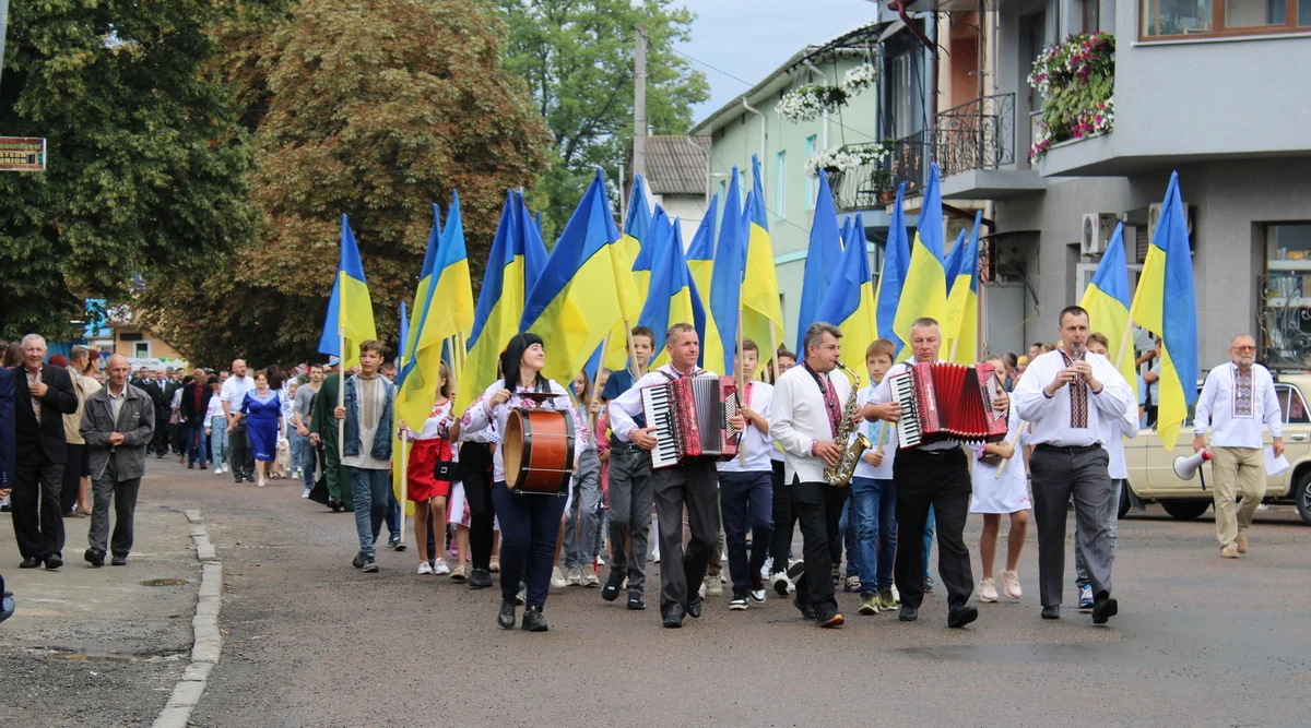 Солотвинська територіальна громада відзначила 30-ти річчя Незалежності України.