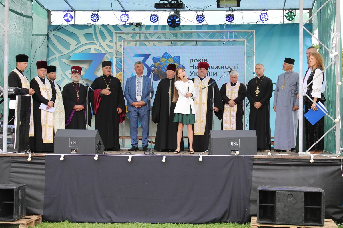 Солотвинська територіальна громада відзначила 30-ти річчя Незалежності України.