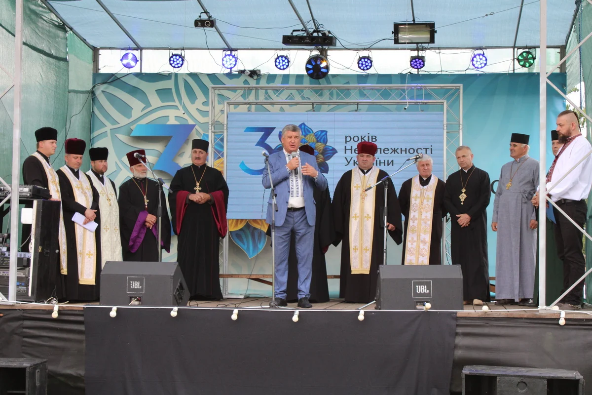 Солотвинська територіальна громада відзначила 30-ти річчя Незалежності України.