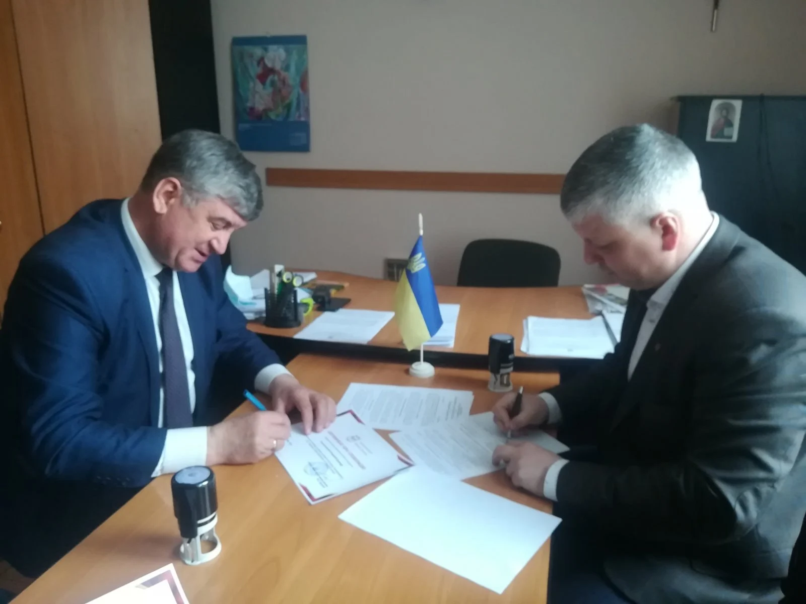 Солотвинська селищна рада налагоджує співпрацю з вищими учбовими закладами області